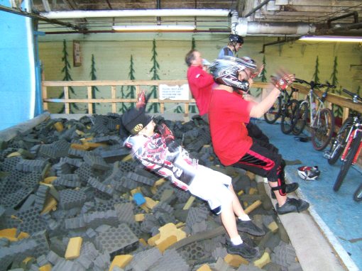 Foam pit nestea plunge